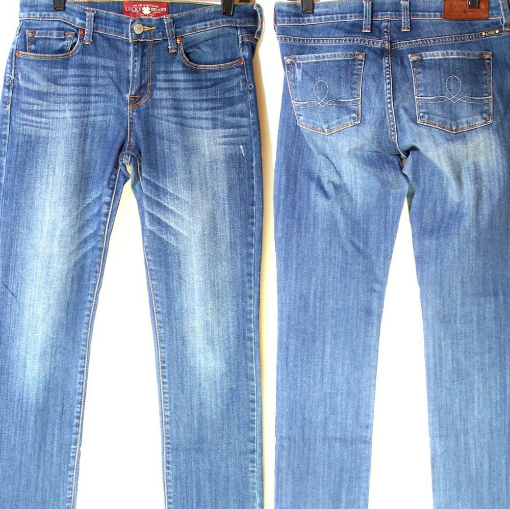 Lucky Brand Jean's Sofia strait Size 8/29 ankle